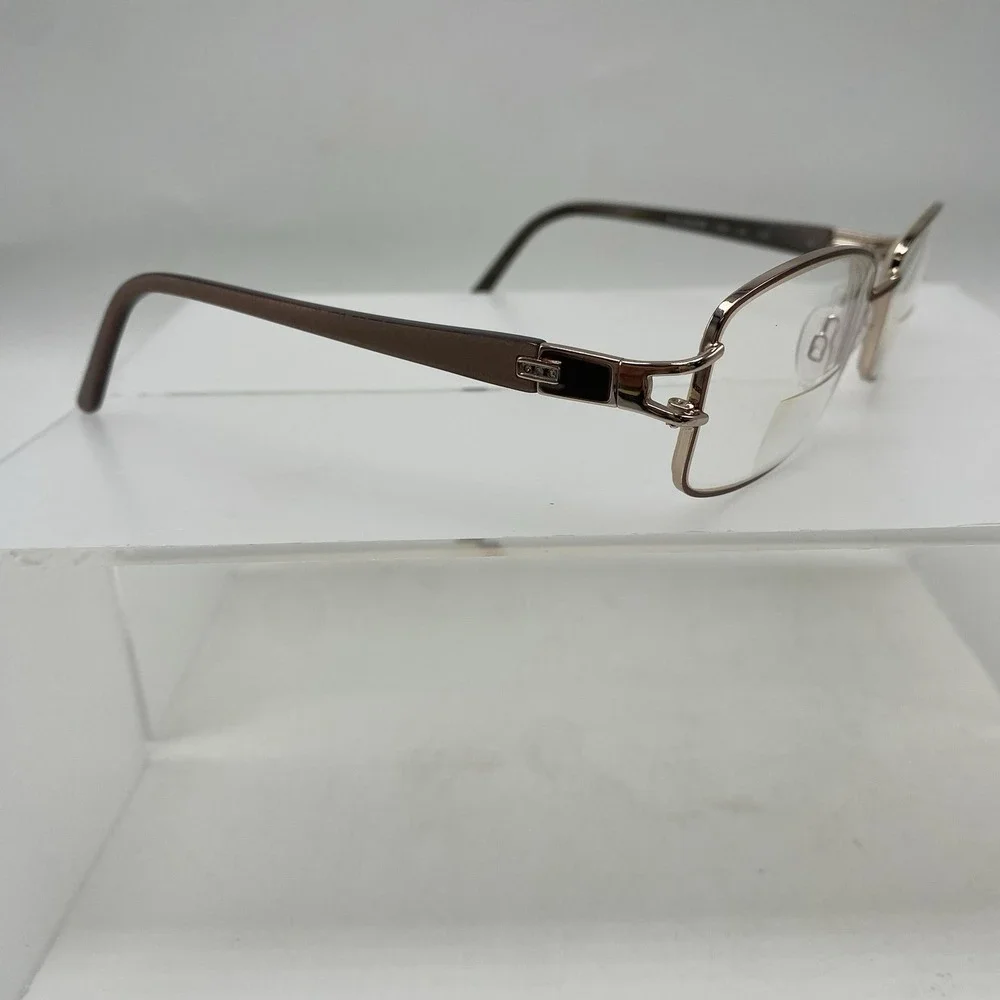 Zyloware Eyeglasses FRAMES ONLY Vanderbilt 104M Full Rim 135 Rose Gold 228